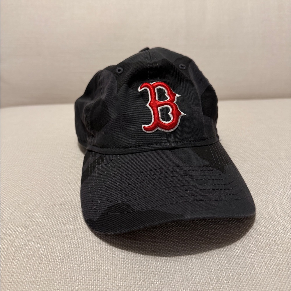 Boston Red Sox Dark Grey Camo Cap